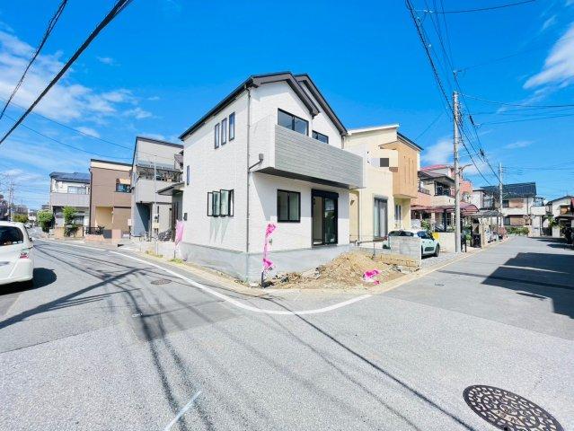 【仲介手数料無料】草加市弁天2丁目 新築一戸建て の外観画像