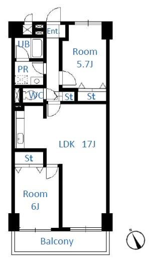 イトーピア春日部マンション 3階/8階建 の外観画像